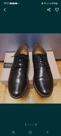 Туфли Clarks, кожаные, размер 41, в идеальном состоянии