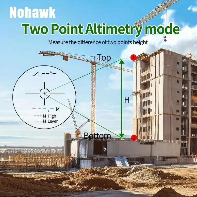 Акумулаторен лазерен далекомер NOHAWK