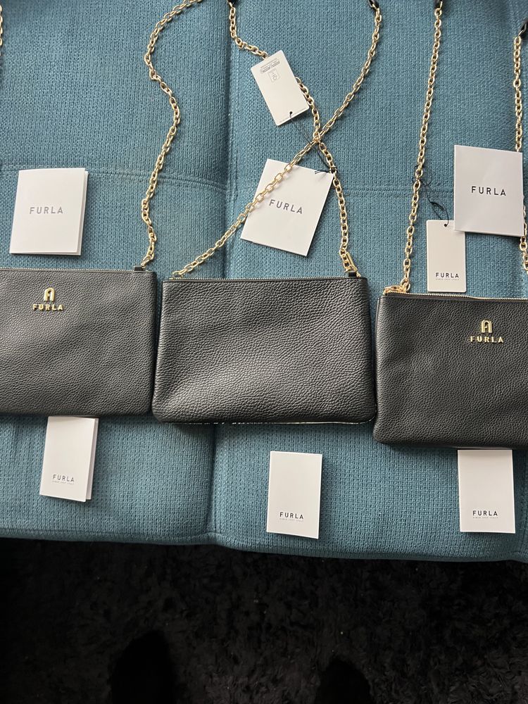 Furla Crossbody в два цвята.С етикети,care instuctions,подаръчен плик