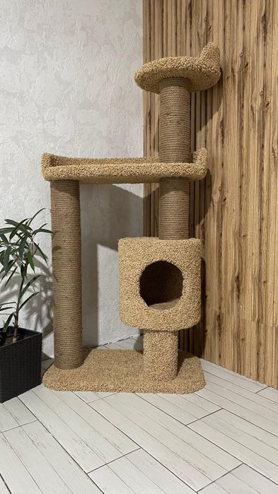 Когтеточка Игровой комплекс для кошек