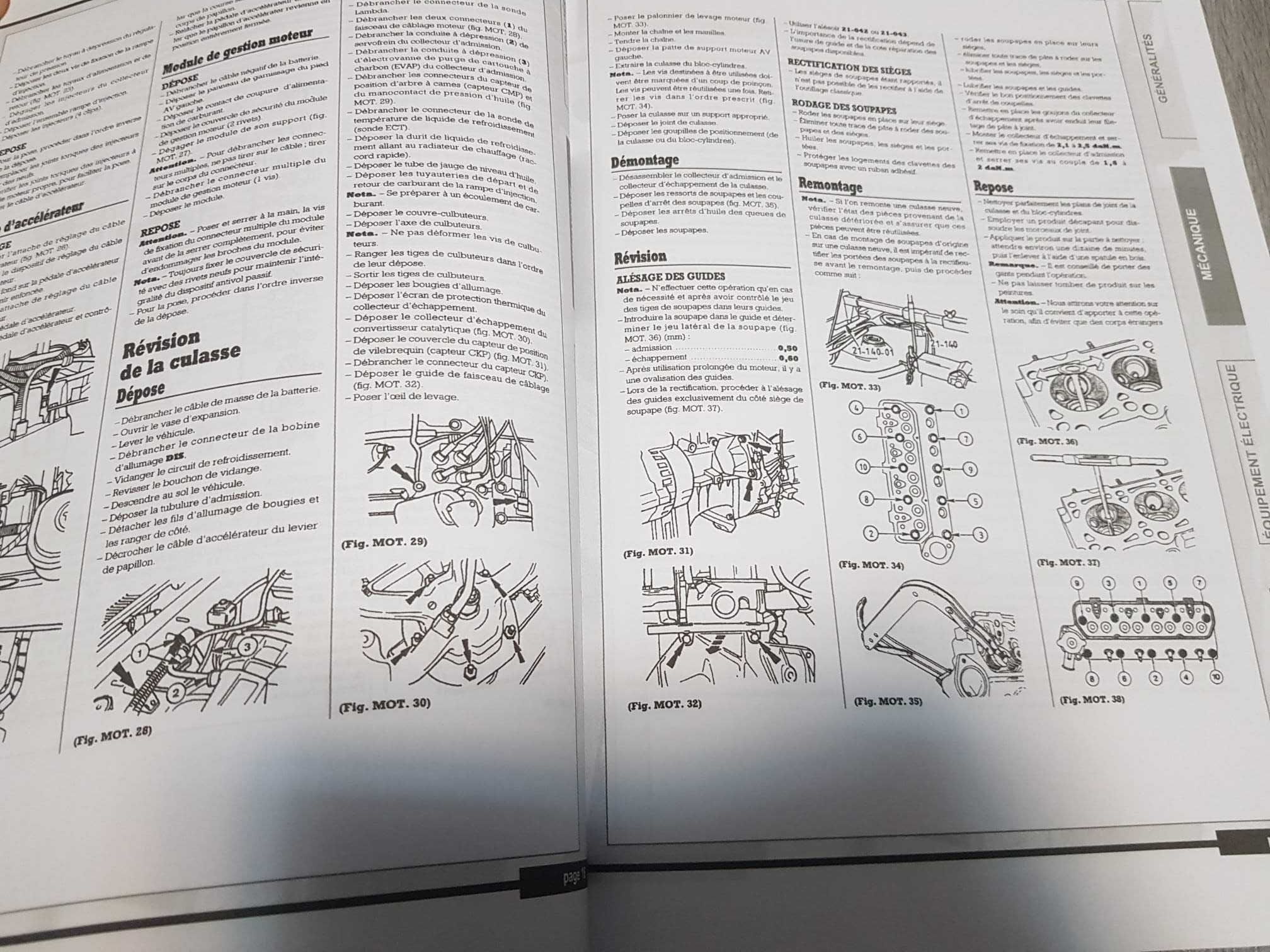 Manual reparatii Ford Fiesta (Dupa 1996) in limba franceza