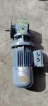 Motor electric trifazat cu reductor, 0.55kW, 174rpm, 380V