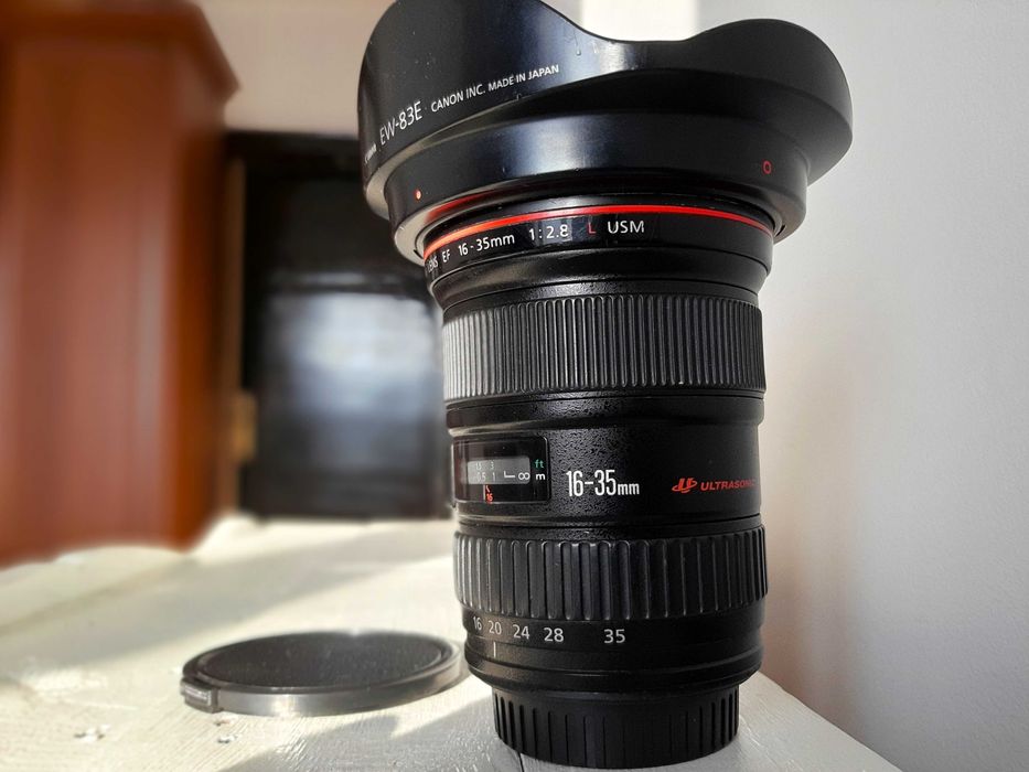 Ултразвуков зуум обектив Canon EF 16-35mm f/2.8 L USM от Япония