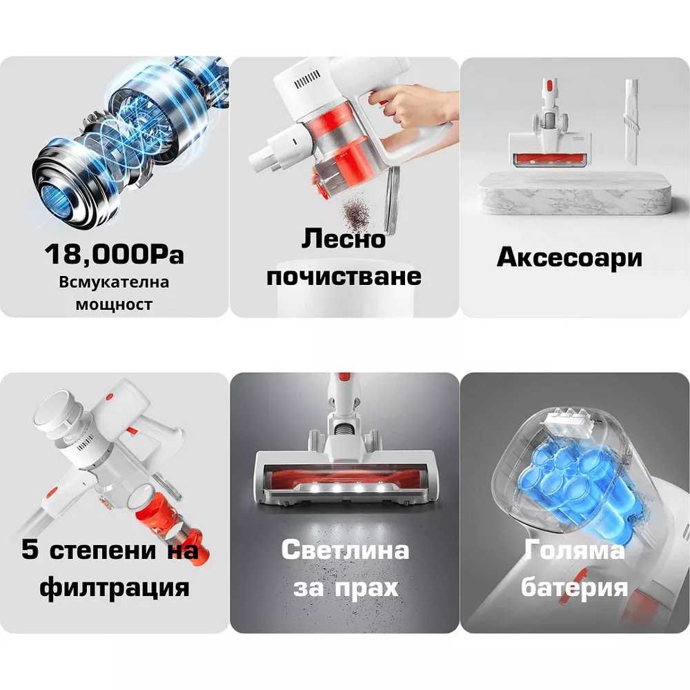 Безкабелна Прахосмукачка Xiaomi Vacuum Cleaner G20 Lite