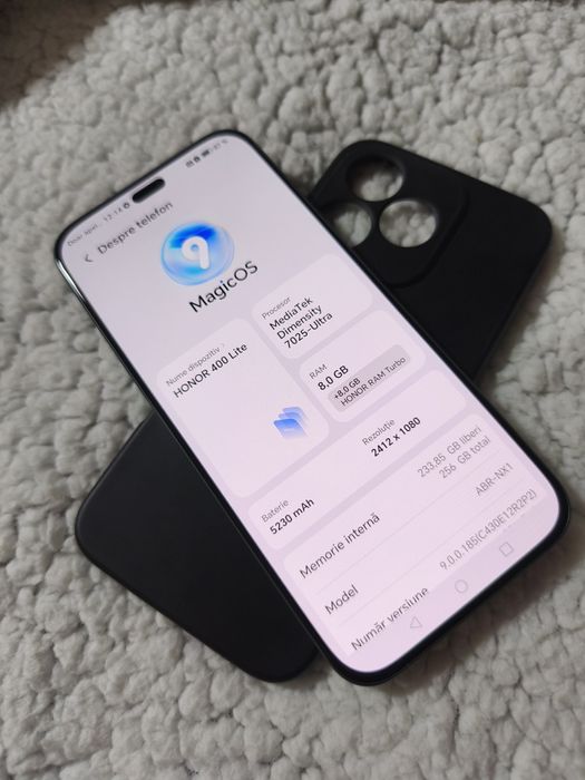 Honor 400 lite 256/8+8 honor RAM turbo