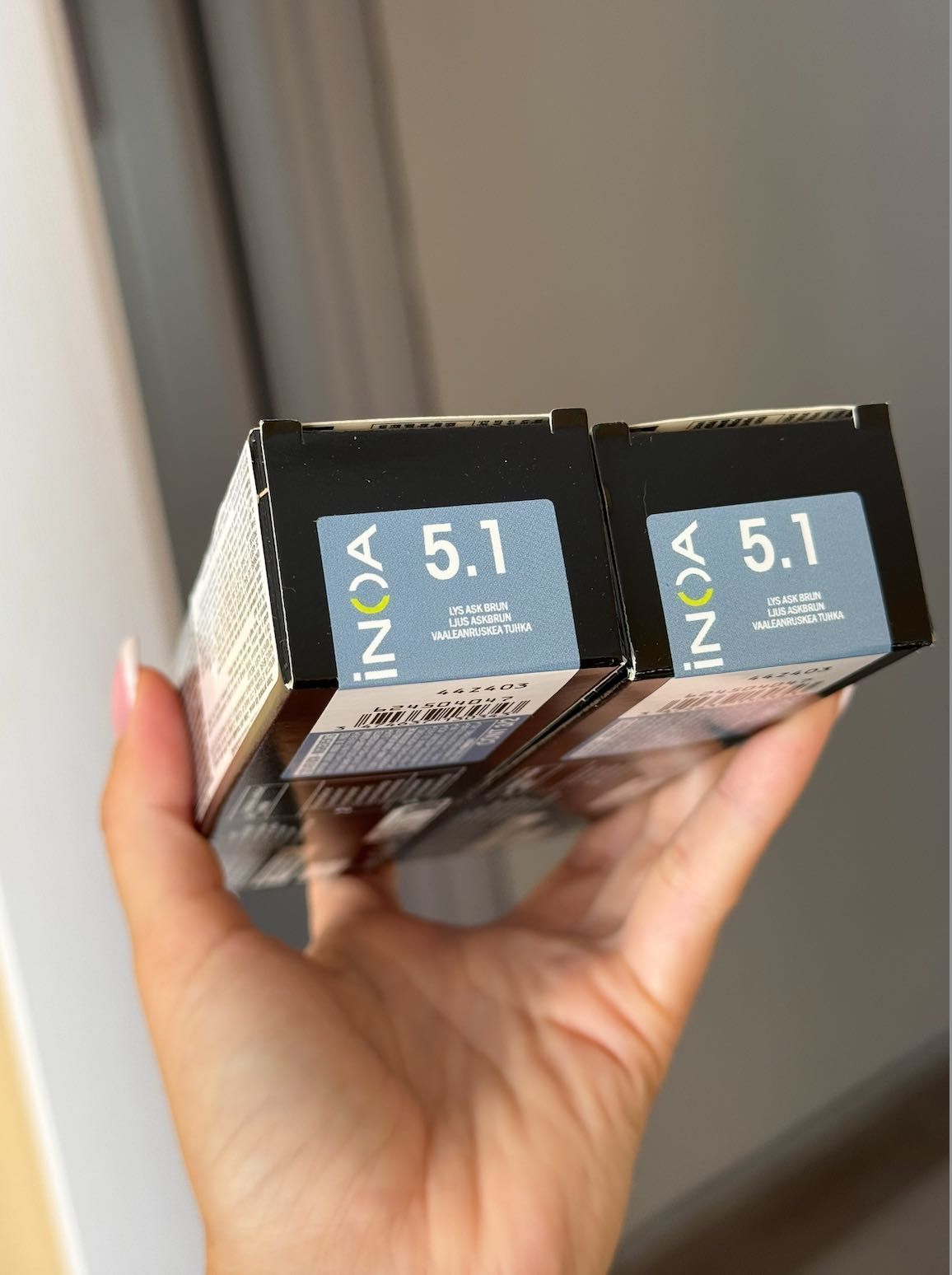 Loreal INOA боя за коса професионална боя в цвят 5.1  - 2 опаковки