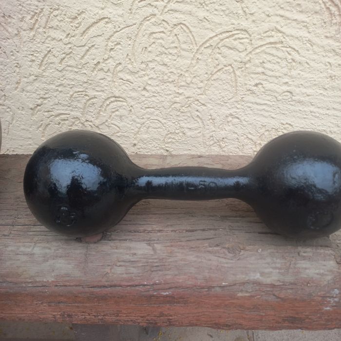 Гантели СССР, 1 шт.8кг.,литая.