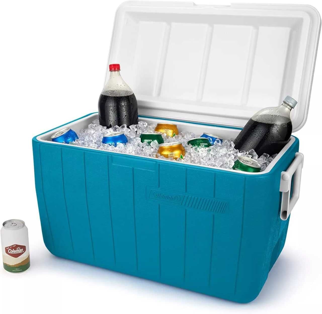 Термобокс для льда Coleman Cooler 48qt! Новый! Made in USA! объём 45л.