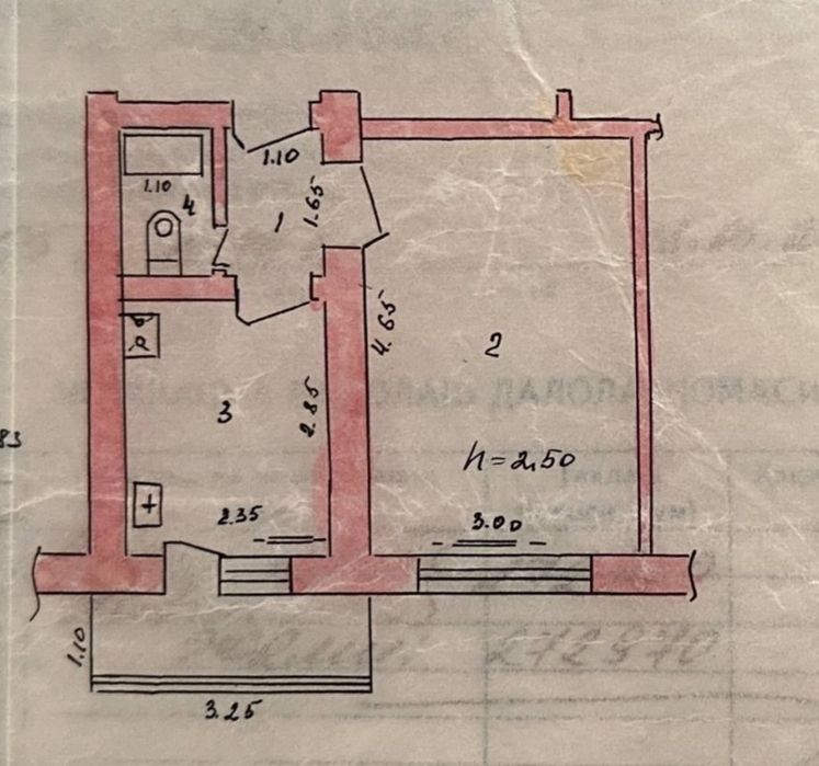 1/4/4 Юнусабад р-н Бывший Таштюрьма 28м2