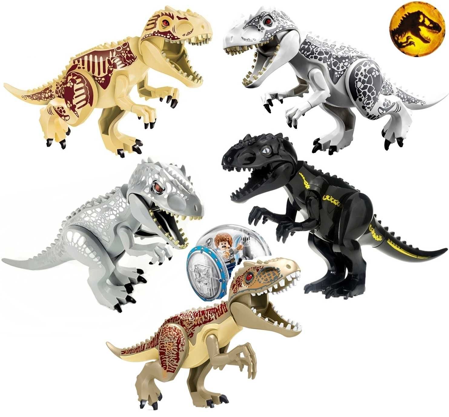 Dinozauri tip Lego de 30cm: Indominus Rex (diverse modele)