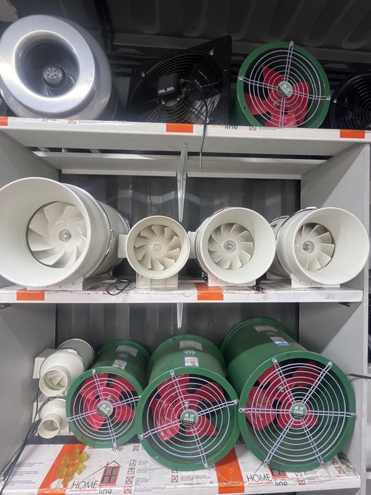 Вентиляторы канальные