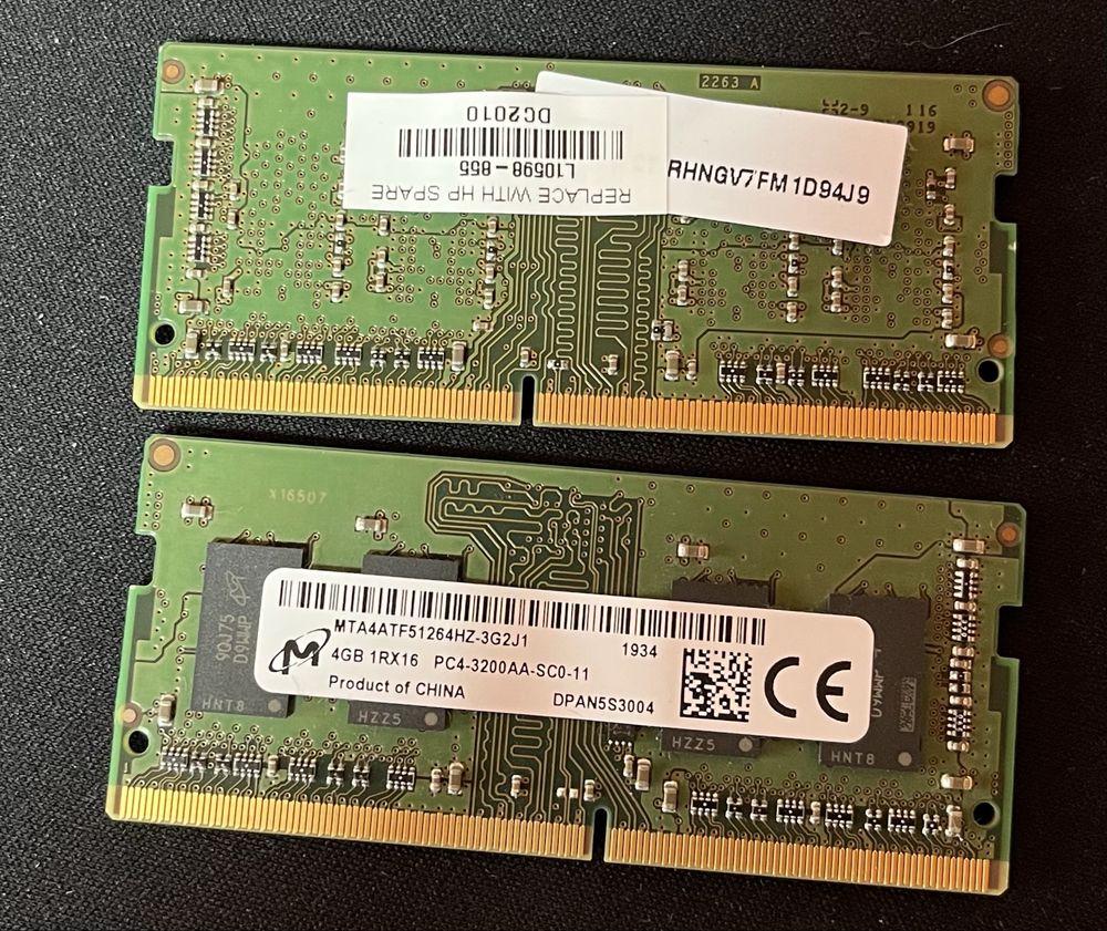 8GB RAM 2х4GB за лаптоп