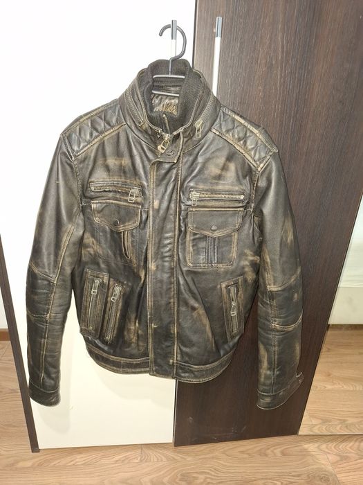 Geacă din piele naturala