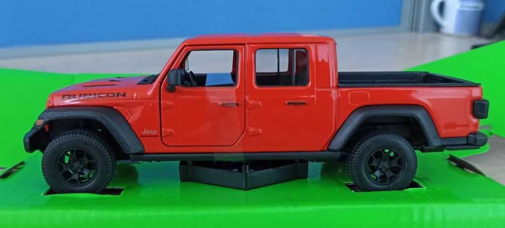 Macheta Jeep Gladiator Rubicon 2020 rosu - Welly NEX 1/27