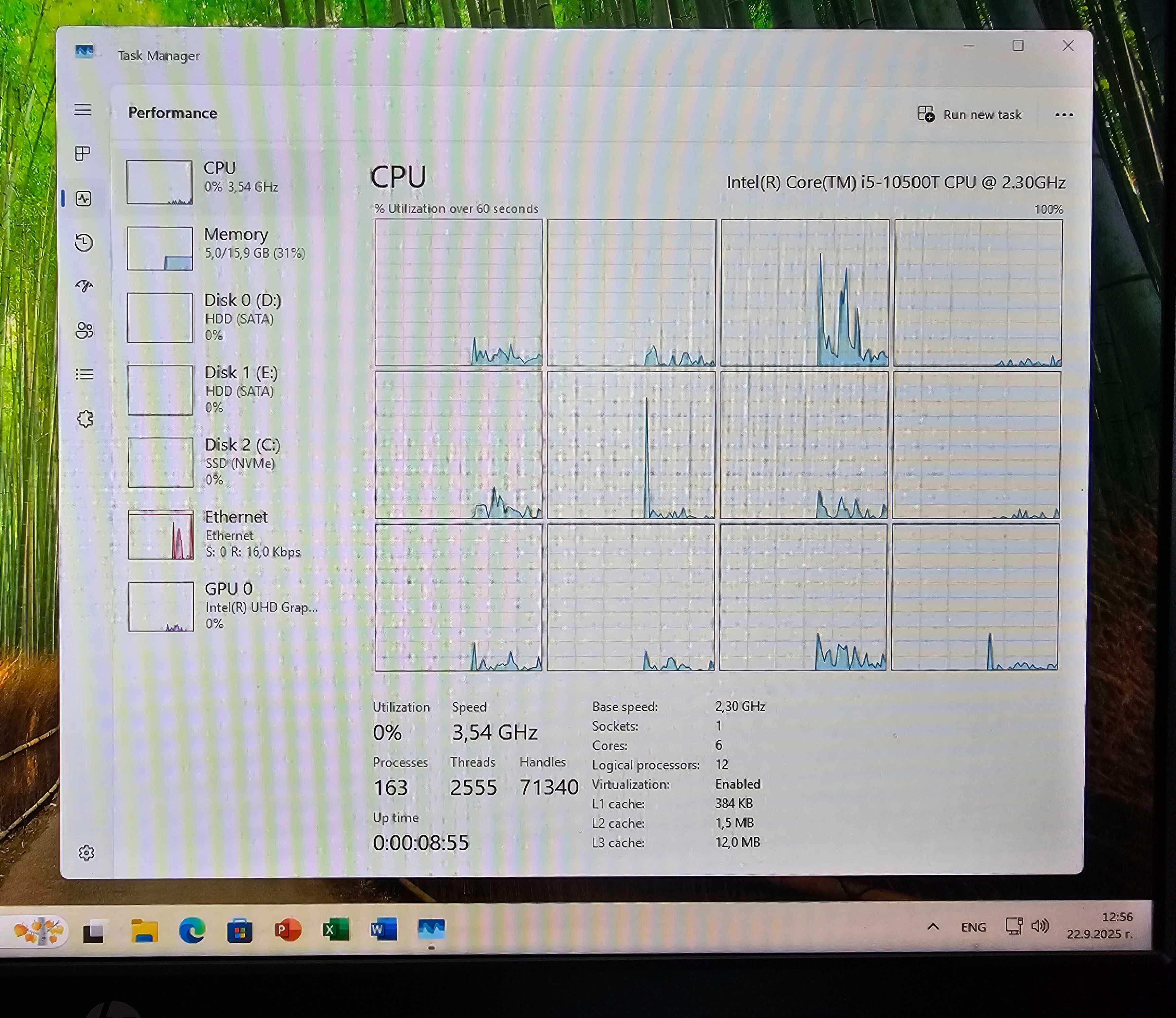 PC intel i5 10500|4.50 Ghz|16GB 2666Mhz RAM|256GB SSD + 1TB HDD|Win 11