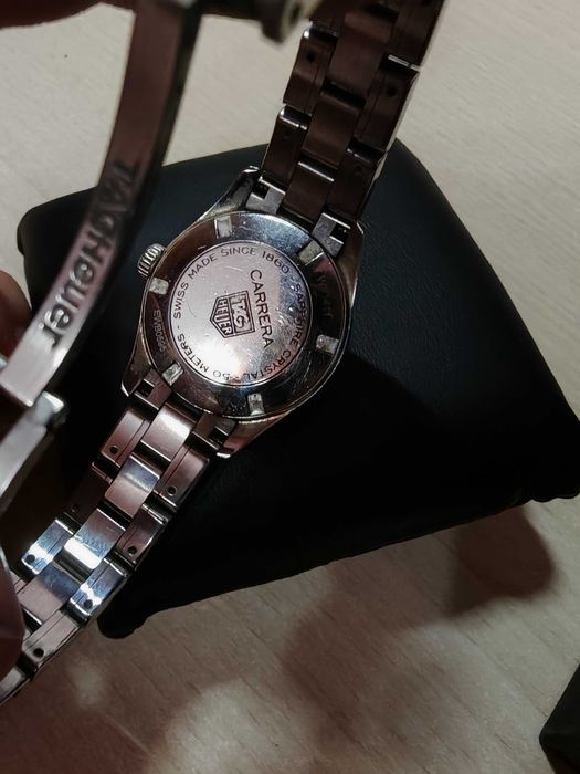 Vand ceas Dama TagHeuer Carrera cu Diamante