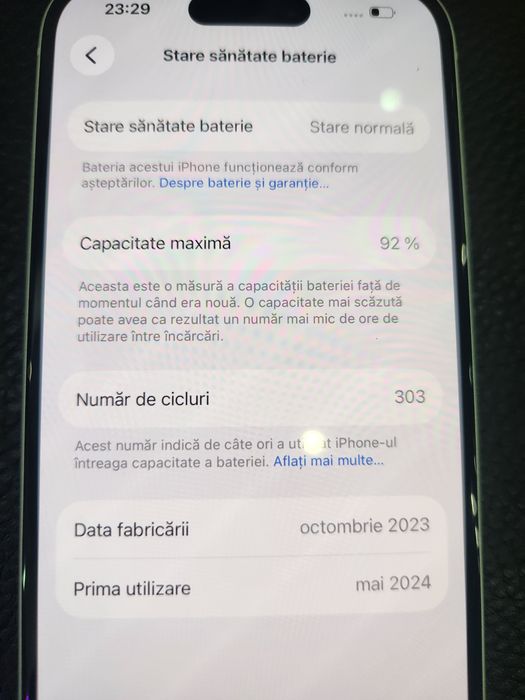 Iphone 15, 128 gb, VERDE