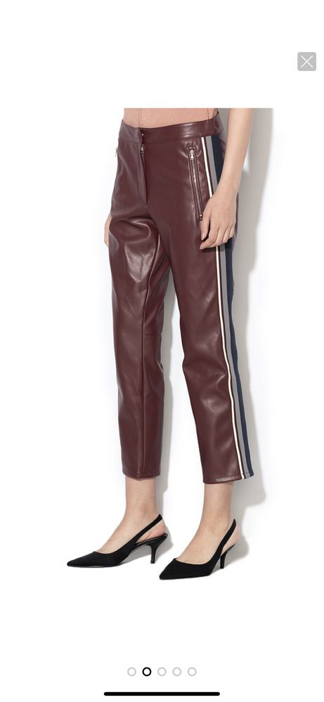 Pantaloni imitatie piele Sportmax, Max Mara