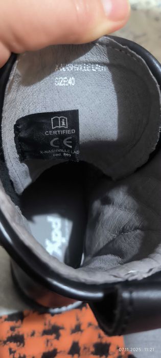 Vând cizme bărbat XPD N-NASHVILLE Black