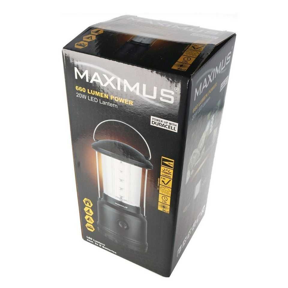 Къмпинг фенер Maximus и Duracell LED фенер »20W LED 660 лумена с димер