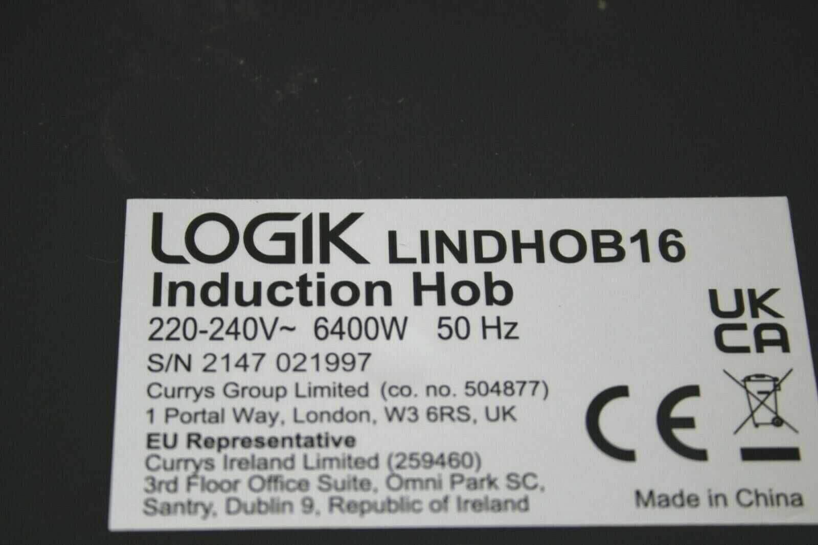 Нов! Индукционен плот за вграждане LOGIK LINDHOB16