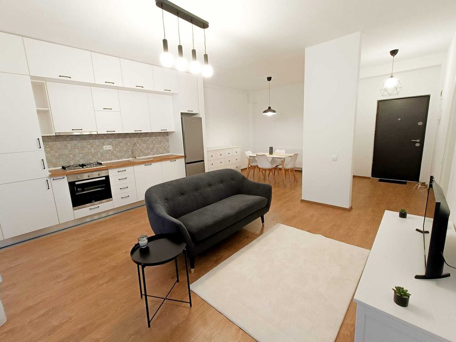 Apartament 2 camere cu grădină si garaj în Florești, comision 0%