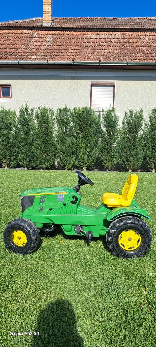 Tractor cu pedale John Deere