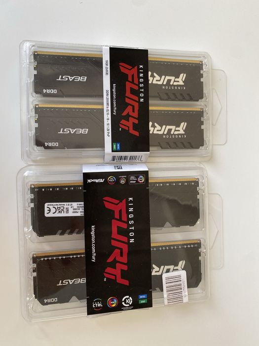 ОЗУ kingston fury beast ddr4 32gb