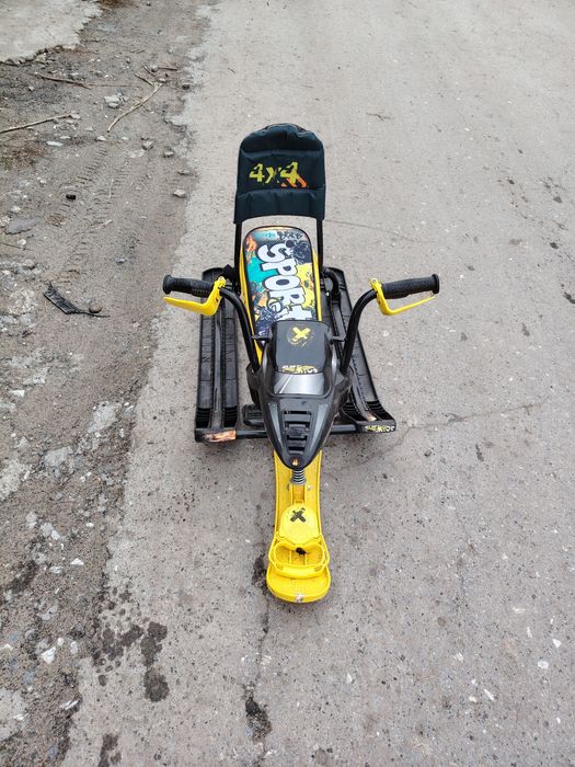 Снегокат детский в отличном состоянии