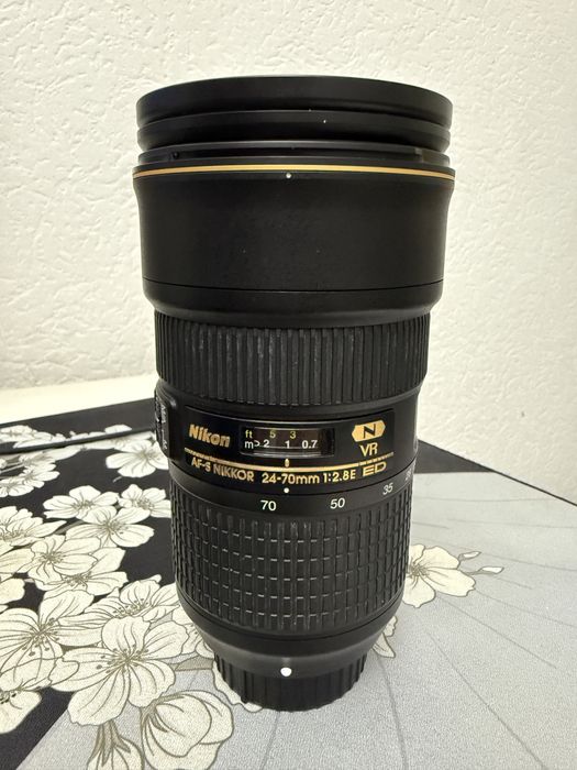 Объектив Никон 24 - 70 f 2.8 ED VR