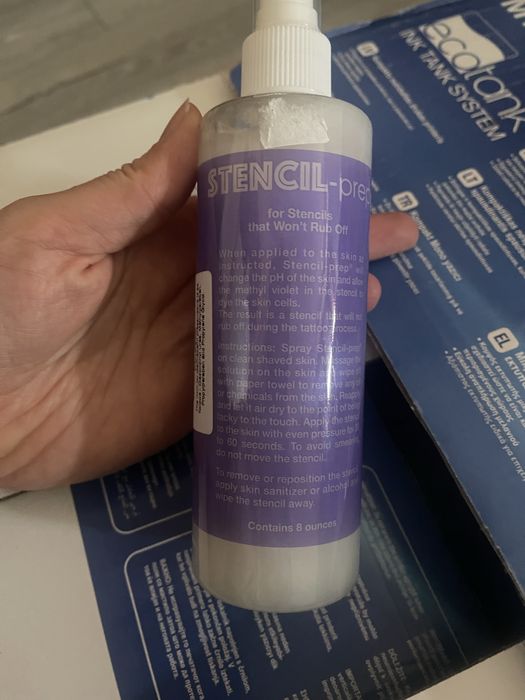 InkJet Stencil Prep Spray стенсил