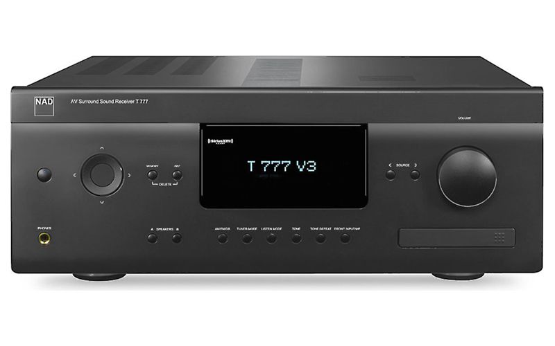 Nad t777 v3 Receiver multicanal 7.2 Dolby Atmos, 4K UHD, BluOS, Dirac