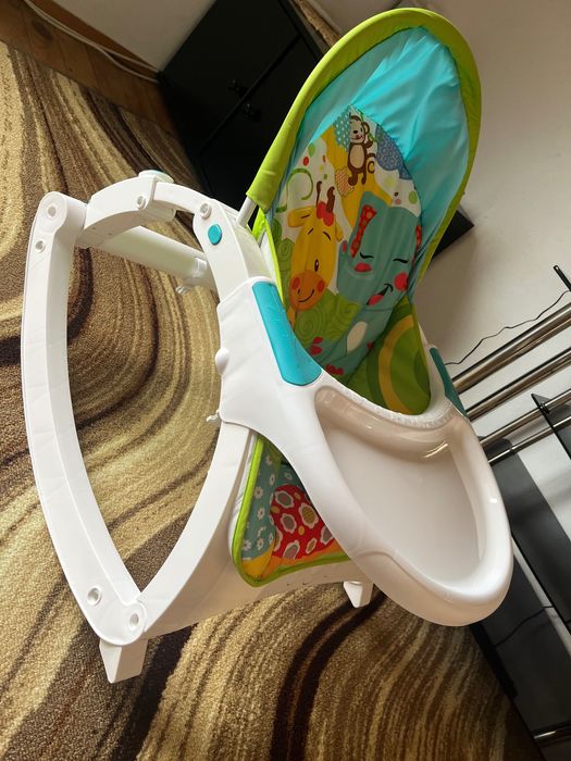 Бебешки шезлонг и люлеещо столче 3 в 1 Fisher Price