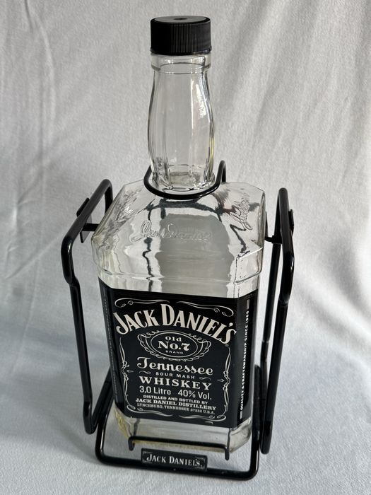 Люлка, Бутилка от Уиски JACK DANIELS (Джак Даниелс) 3L