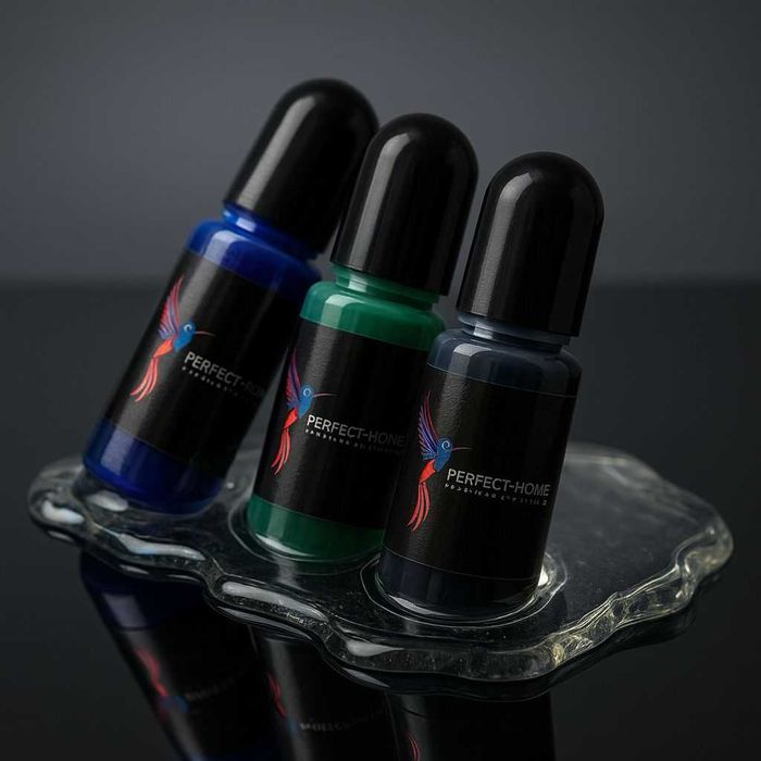 kit rasina/pigmenti/matrite/cutii metalice