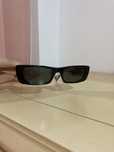 Ochelari de soare Gucci originali – model rectangular, logo GG auriu