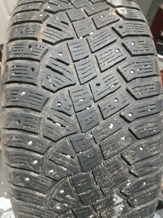 255/55/20 continental ice contact 2, комплект 4шт, левый берег.