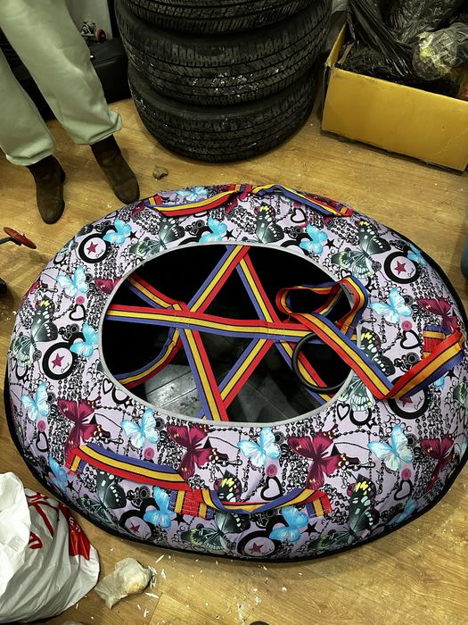 Тюбинг ватрушка 2х местная