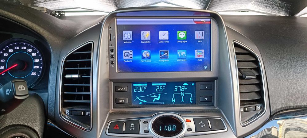 Navigatie Chevrolet Captiva sistem multimedia cu DVD