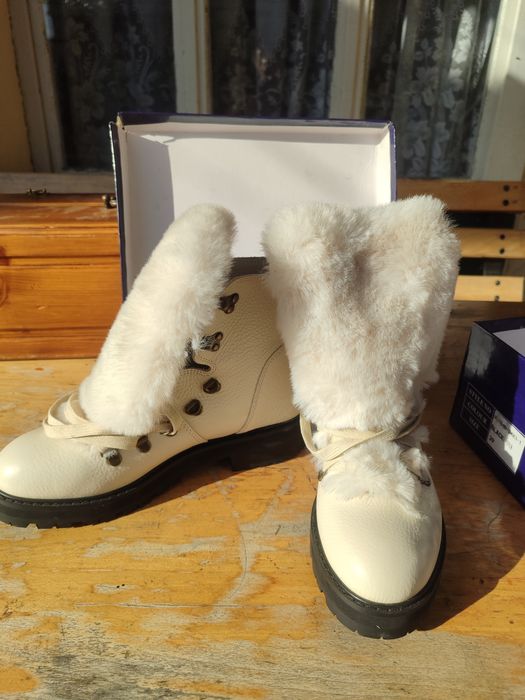 дамски кожени ботуши