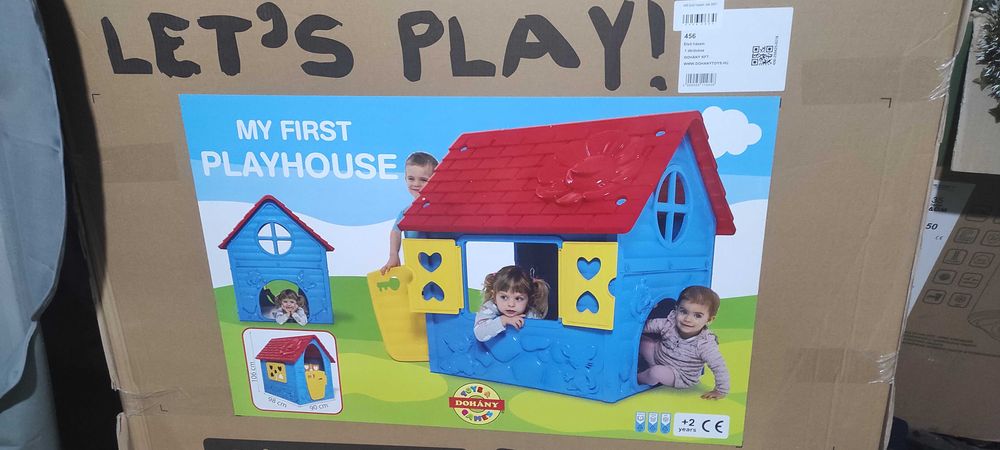 НОВИ Детска къща за игра розова и синя.