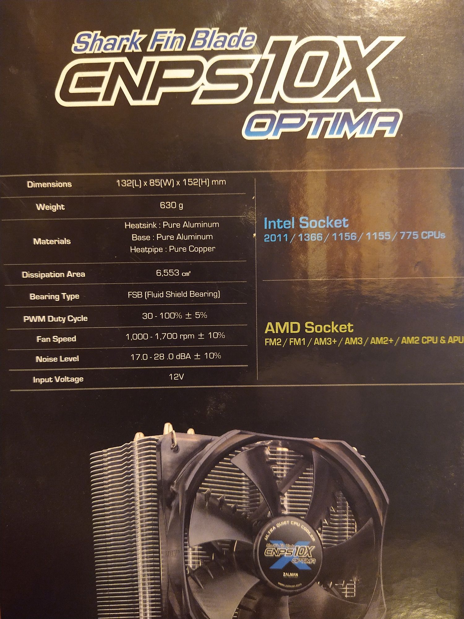 Zalman cnpx 10 optima