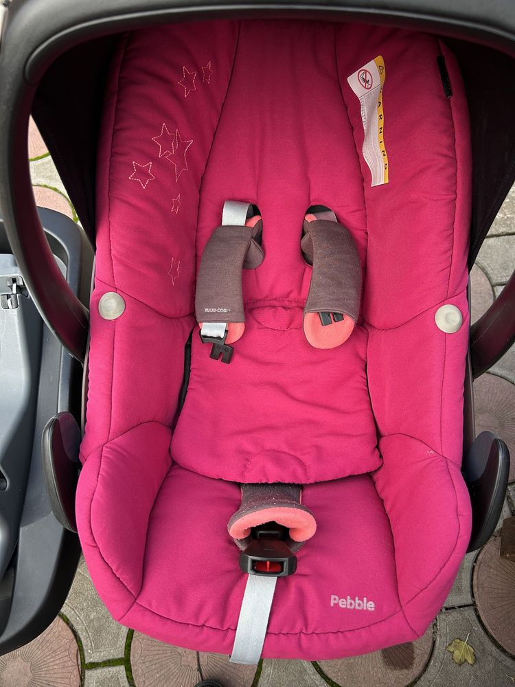 Baza isofix FamilyFix + scoica PeblePlus