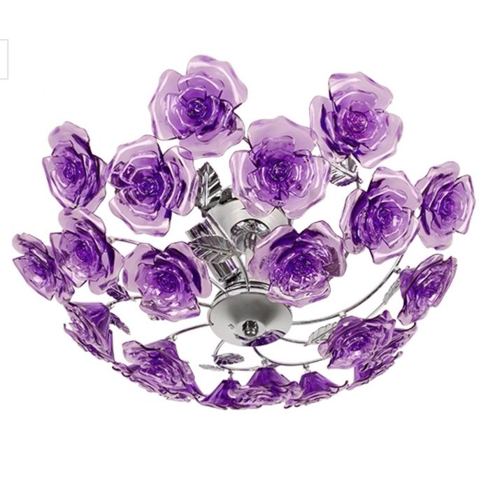 Полилей- лилав рози