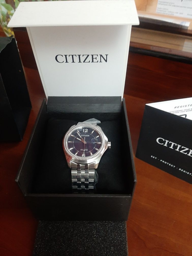 Японские часы Citizen Eco-drive 42мм