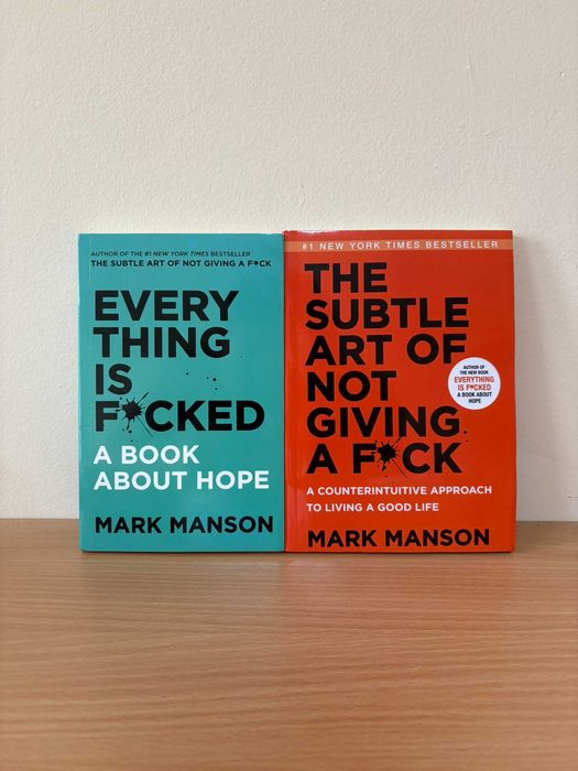 Промо книги – The Subtle Art of Not Giving a Fck + Everything Is Fcked