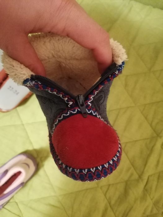 Papuci - mocasini fetita, pt casă / grădiniță, marimea 23