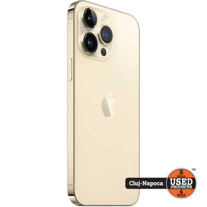 Apple iPhone 14 Pro Max, 256Gb, Gold | GARANTIE 1 AN | UsedProducts.ro