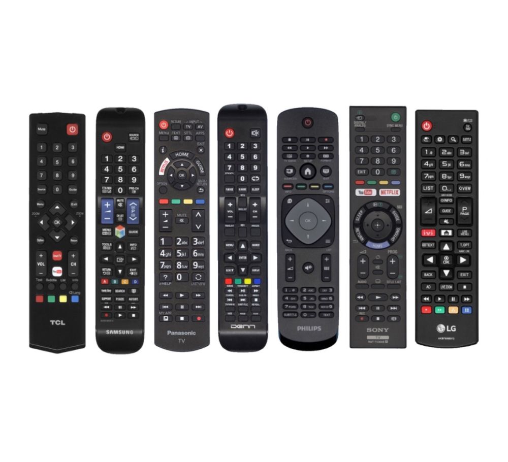 Пульты на телевизоры Samsung/LG/ARG/AVA/Artel/AOC/DENN/TCL/KIVI/DEXP