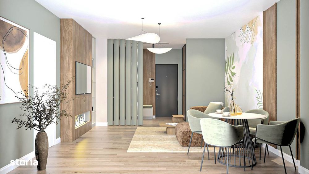 Apartament, Studio, 46,74 Mp Zona Coresi, Tractorul